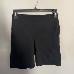 Black Biker Shorts